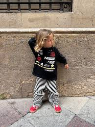 KIDS Signature Moto Tee | Black Acid Wash