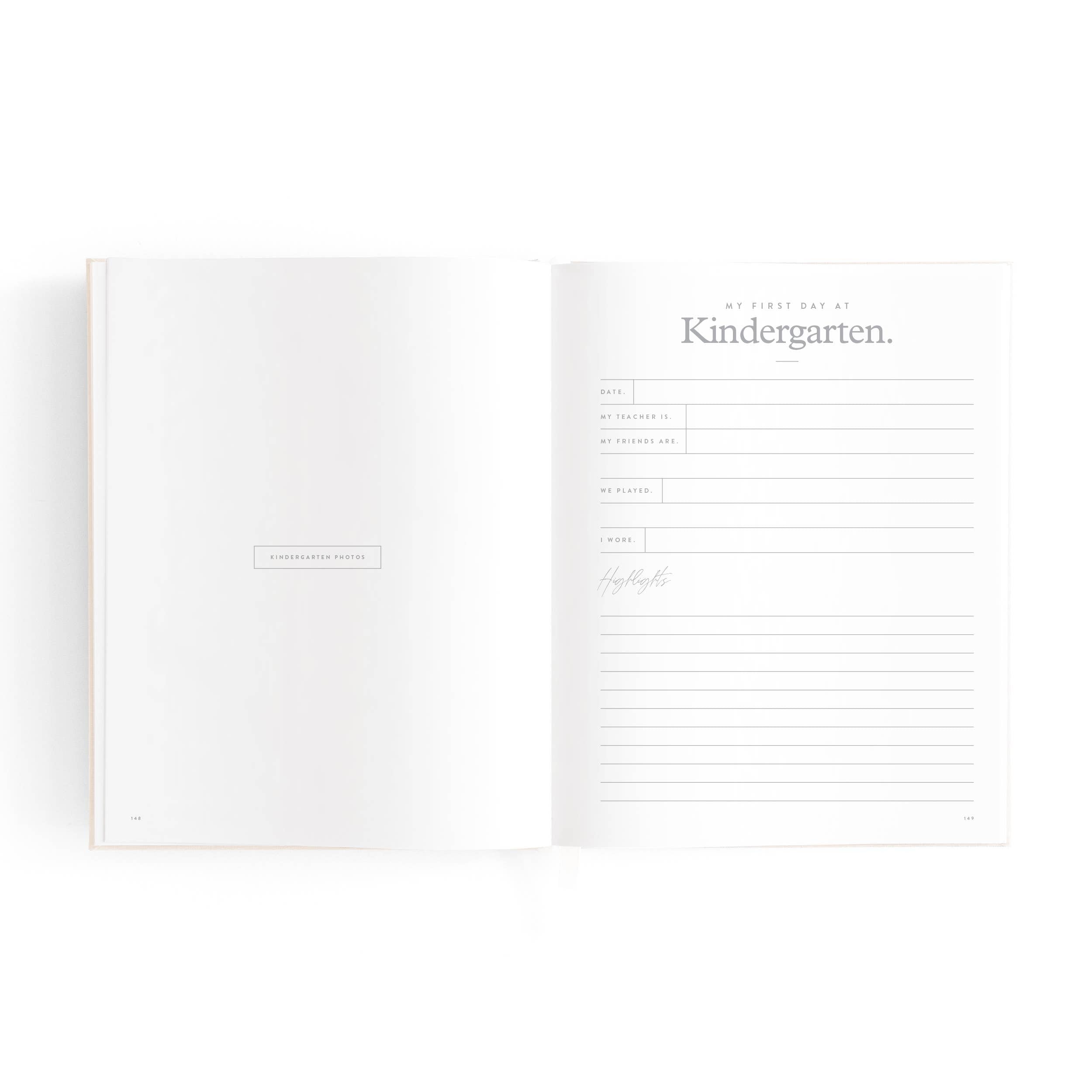 Mini Baby Book Oatmeal