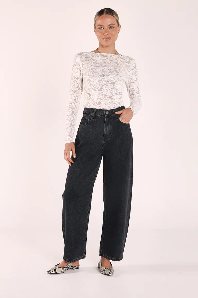 Daniella Lace Top | Cream