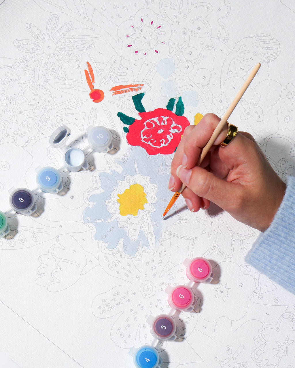 Paint by Numbers | Wildflowers