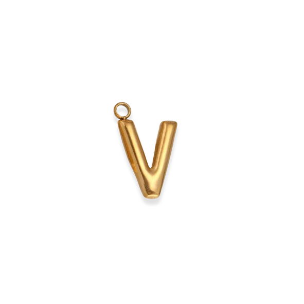 Latch & Lock Charm | Bubble Letter