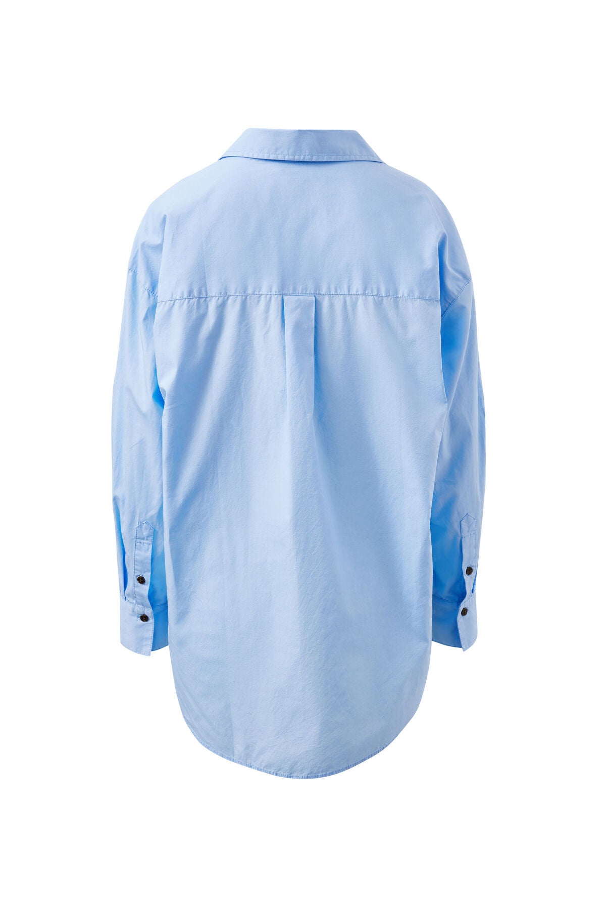 Peta Oversized Shirt | Sky Blue