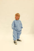 Blue Track Pants | Siblings Set
