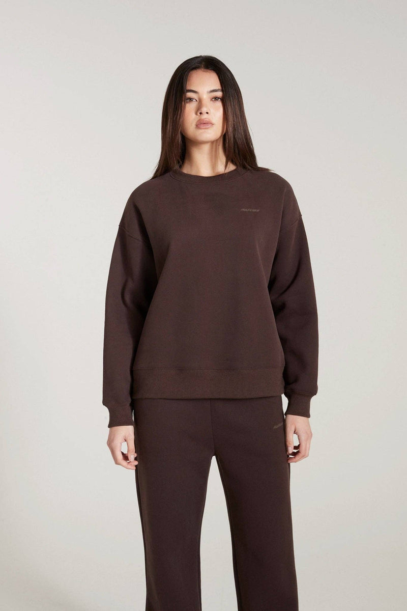 All Fenix Signature Crew Sweater: Espresso