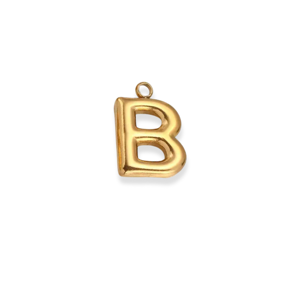 Latch & Lock Charm | Bubble Letter