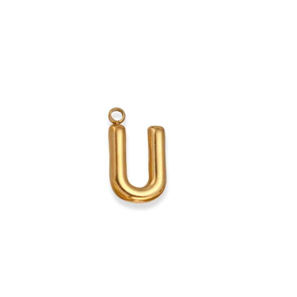 Latch & Lock Charm | Bubble Letter