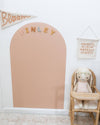 Magic Playwall | Arch Magnetic Wall Decal for Kids: Caramel