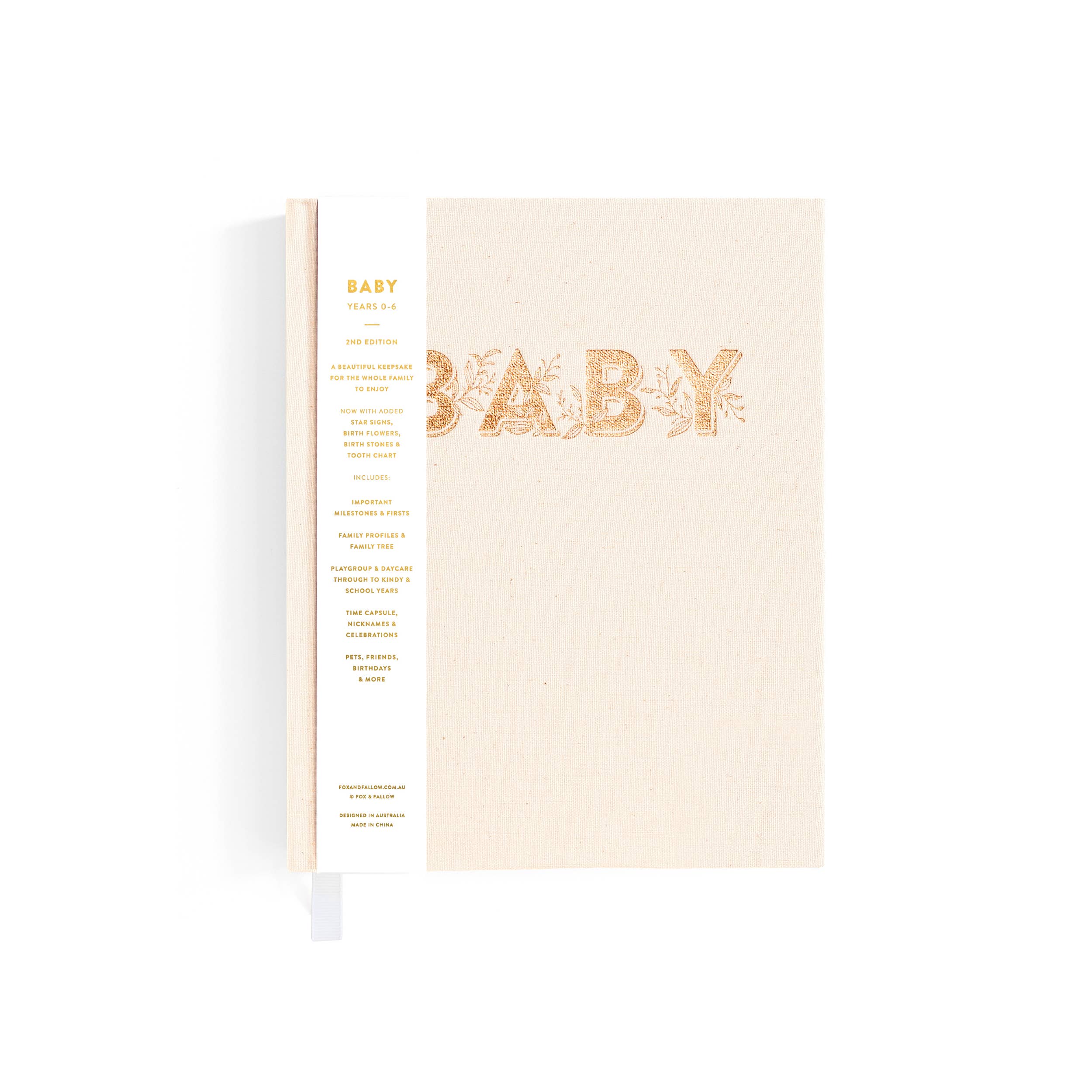 Mini Baby Book Oatmeal