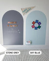Magic Playwall | Arch Magnetic Wall Decal for Kids: Caramel