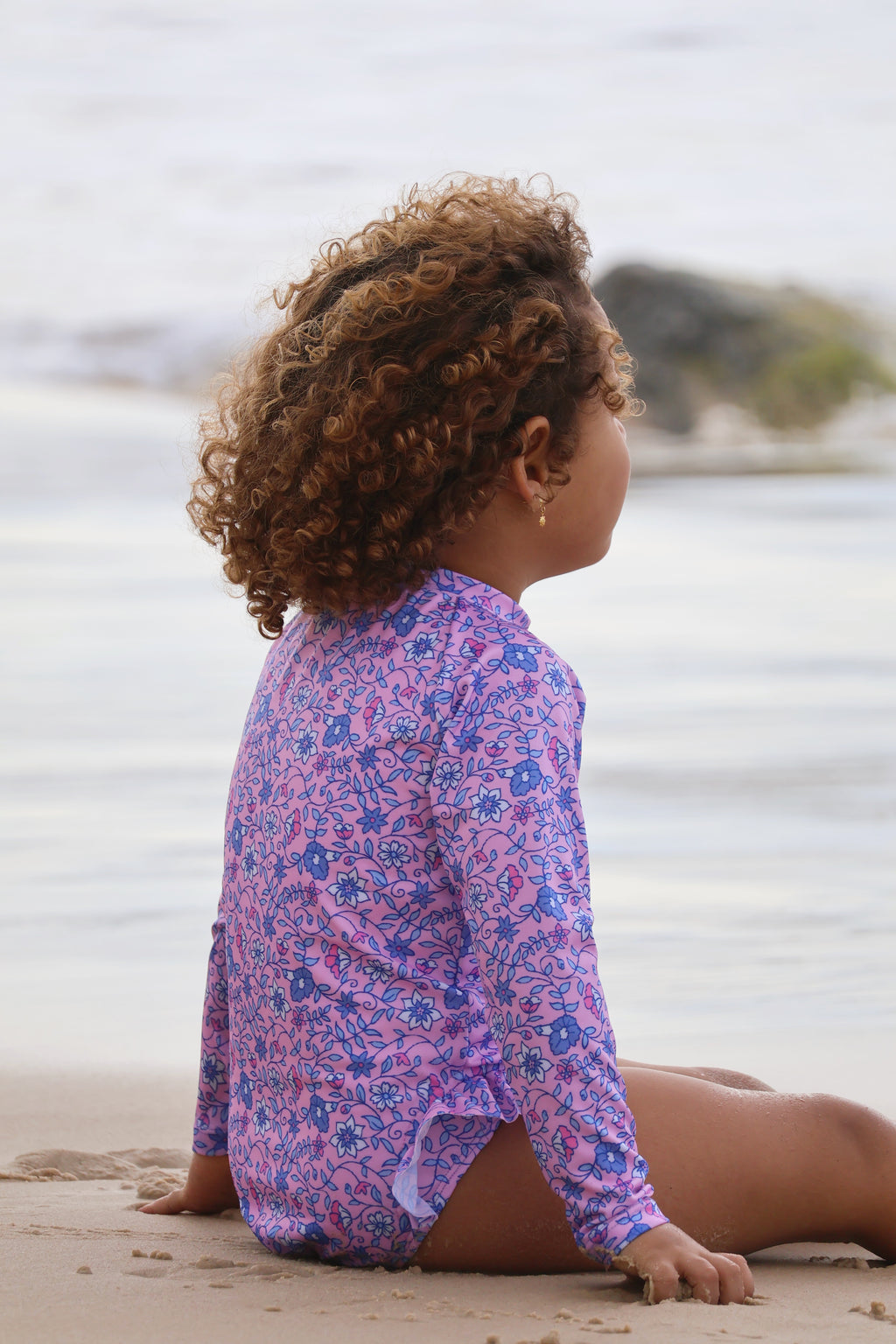 Zaelea | Surfsuit | Violet ~ Little Blooms