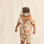 Rad Kid Spliced 5 Panel Cap - Khaki: Baby