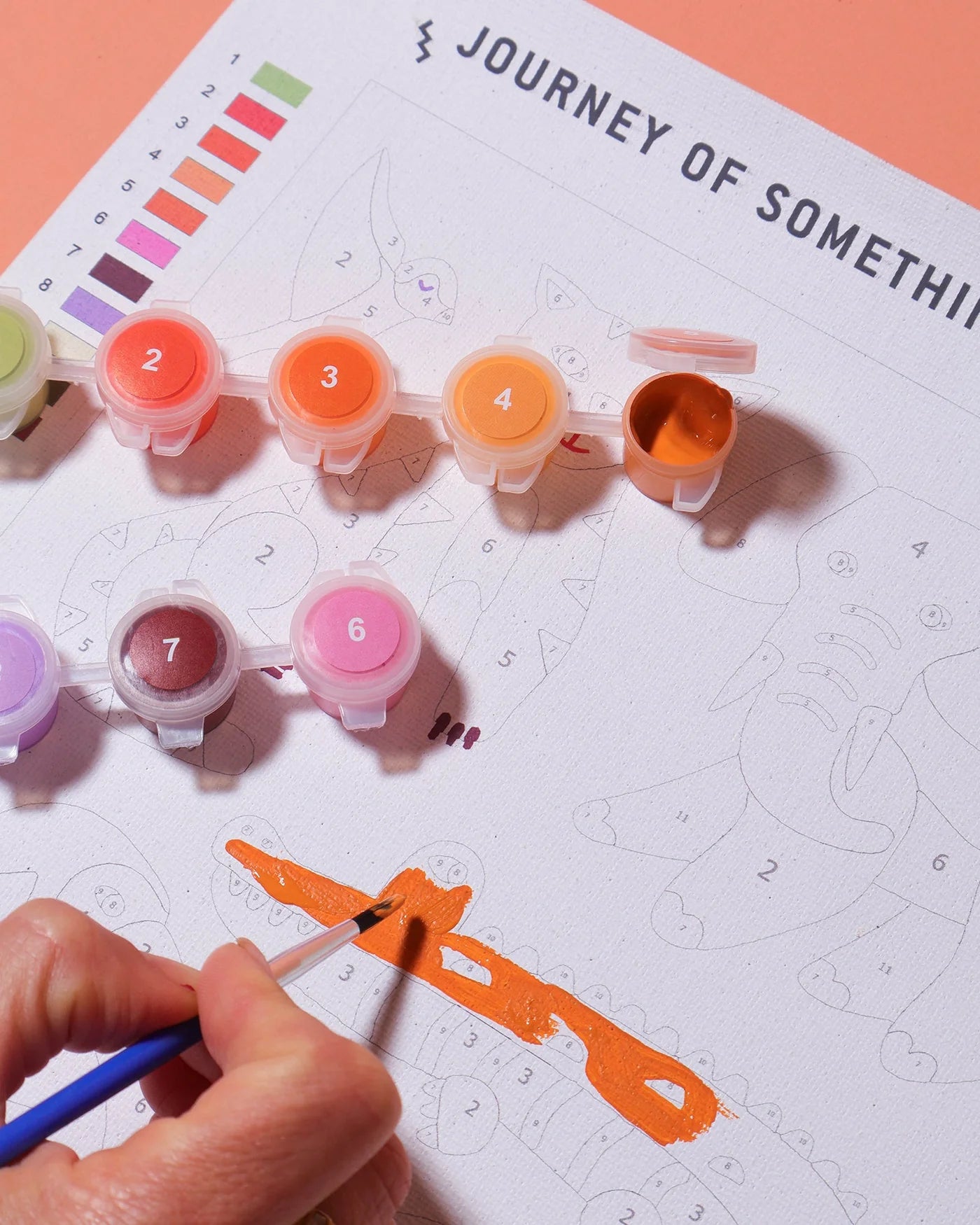 Kids Paint By Numbers | Little Safari