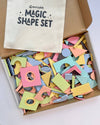 Magic Shape Set | Soft Foam Magnetic Shapes for Building and Play