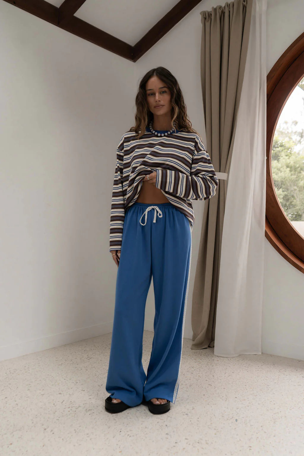 {PREORDER} Bobbi Pant | Lace Cobalt