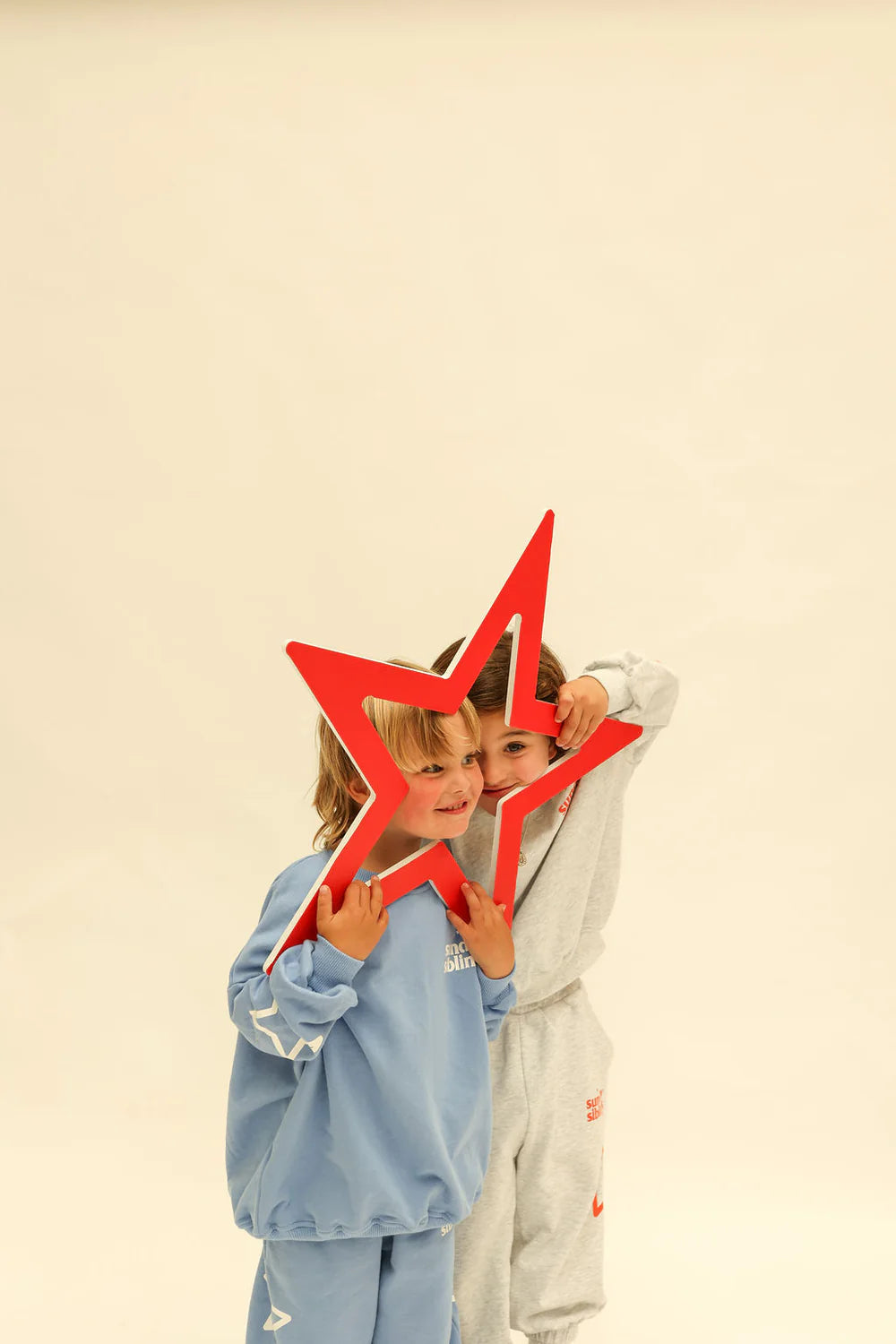 Blue Track Pants | Siblings Set