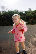 Star Dress | Pink & Red
