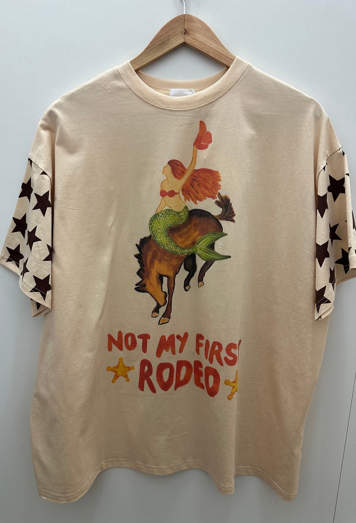 Not My First Rodeo Tee – Pink Velvet