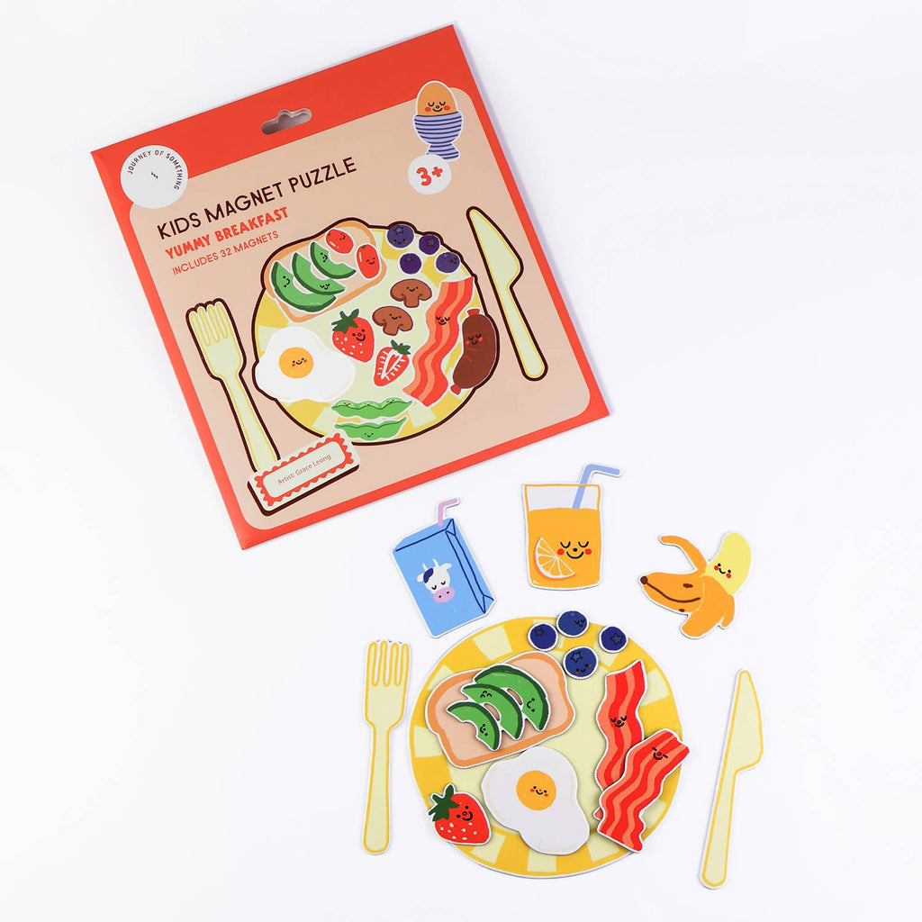 Kids Magnet Puzzle | Yummy Breakfast