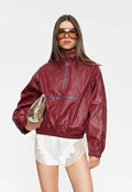 Ibiza Windbreaker | Burgundy