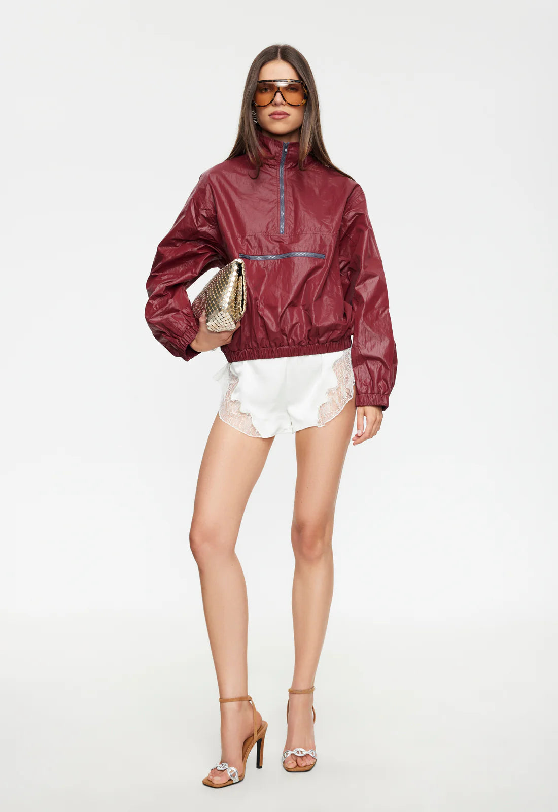 Ibiza Windbreaker | Burgundy
