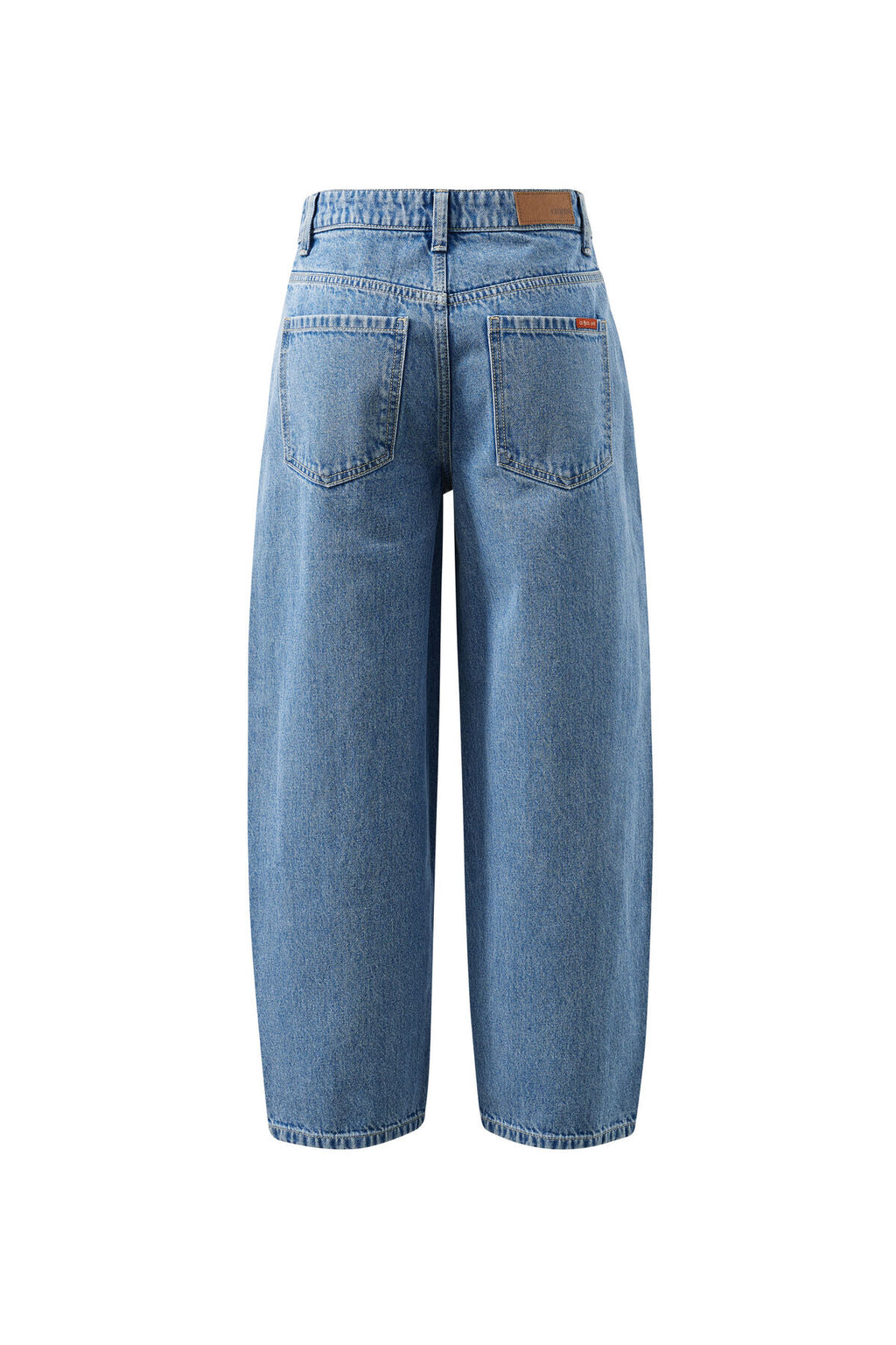 Leah Tapered Barrel Leg Jean | Vintage Blue