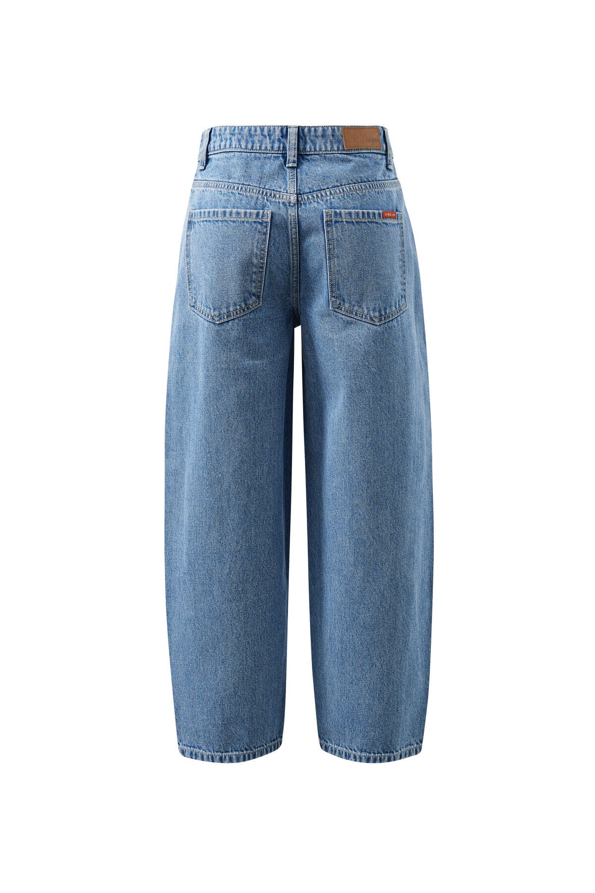 Leah Tapered Barrel Leg Jean | Vintage Blue