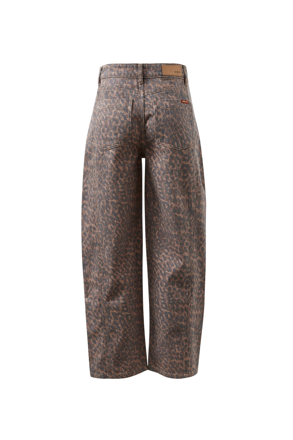 Harper Barrel Jeans | Leopard