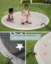 Sprinkler Splash Pad for Kids - Oversized Backyard Sprinkler: Girly Pop