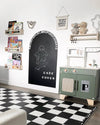 Magic Playwall | Arch Magnetic Wall Decal for Kids: Caramel