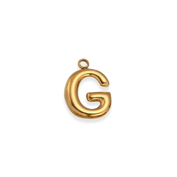 Latch & Lock Charm | Bubble Letter