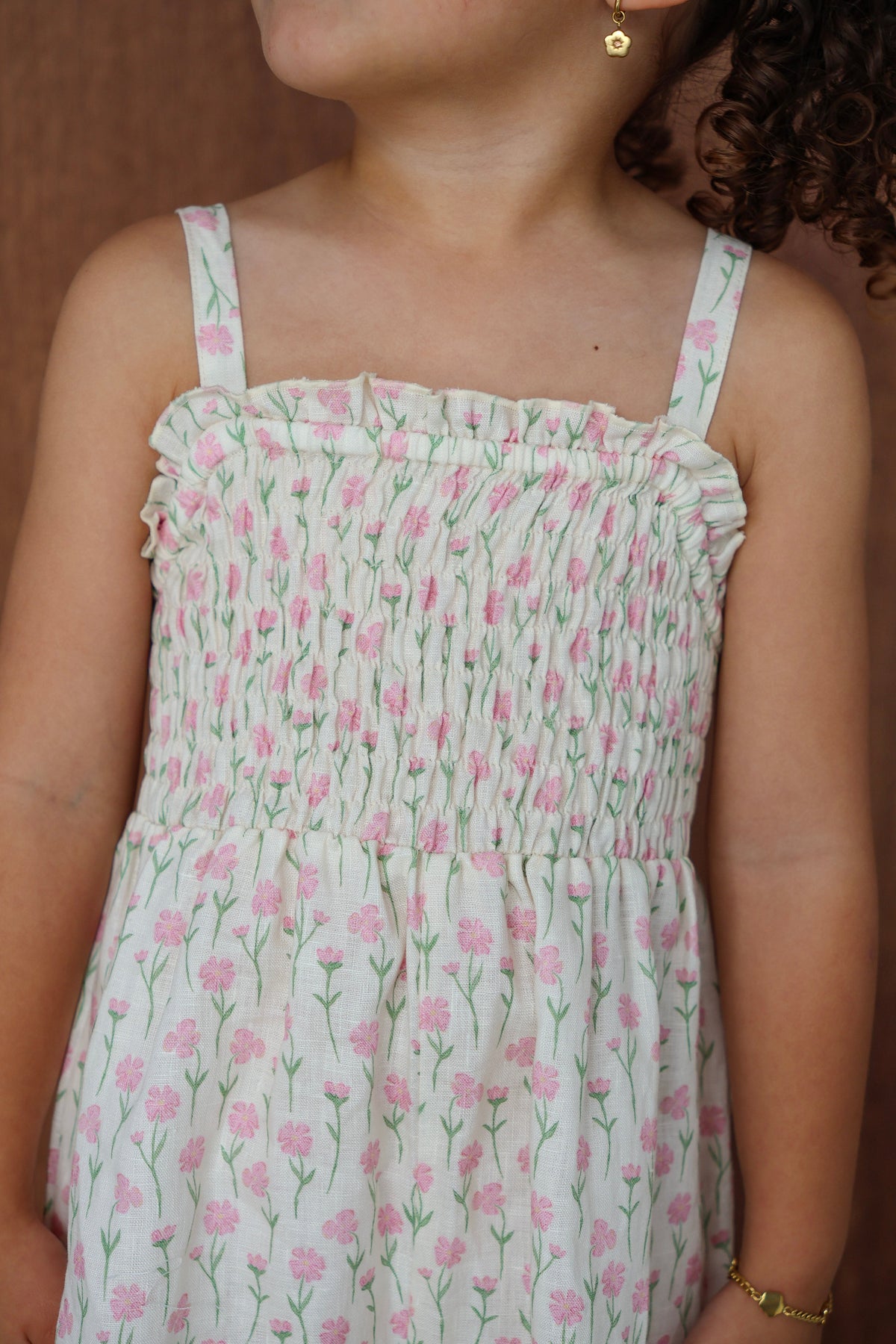 Primrose Linen Jumpsuit | Floral