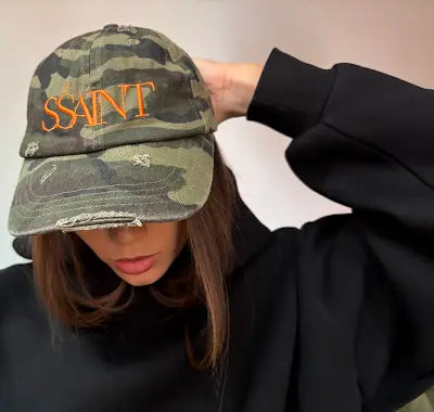 SŚAINT Camo Dad Cap