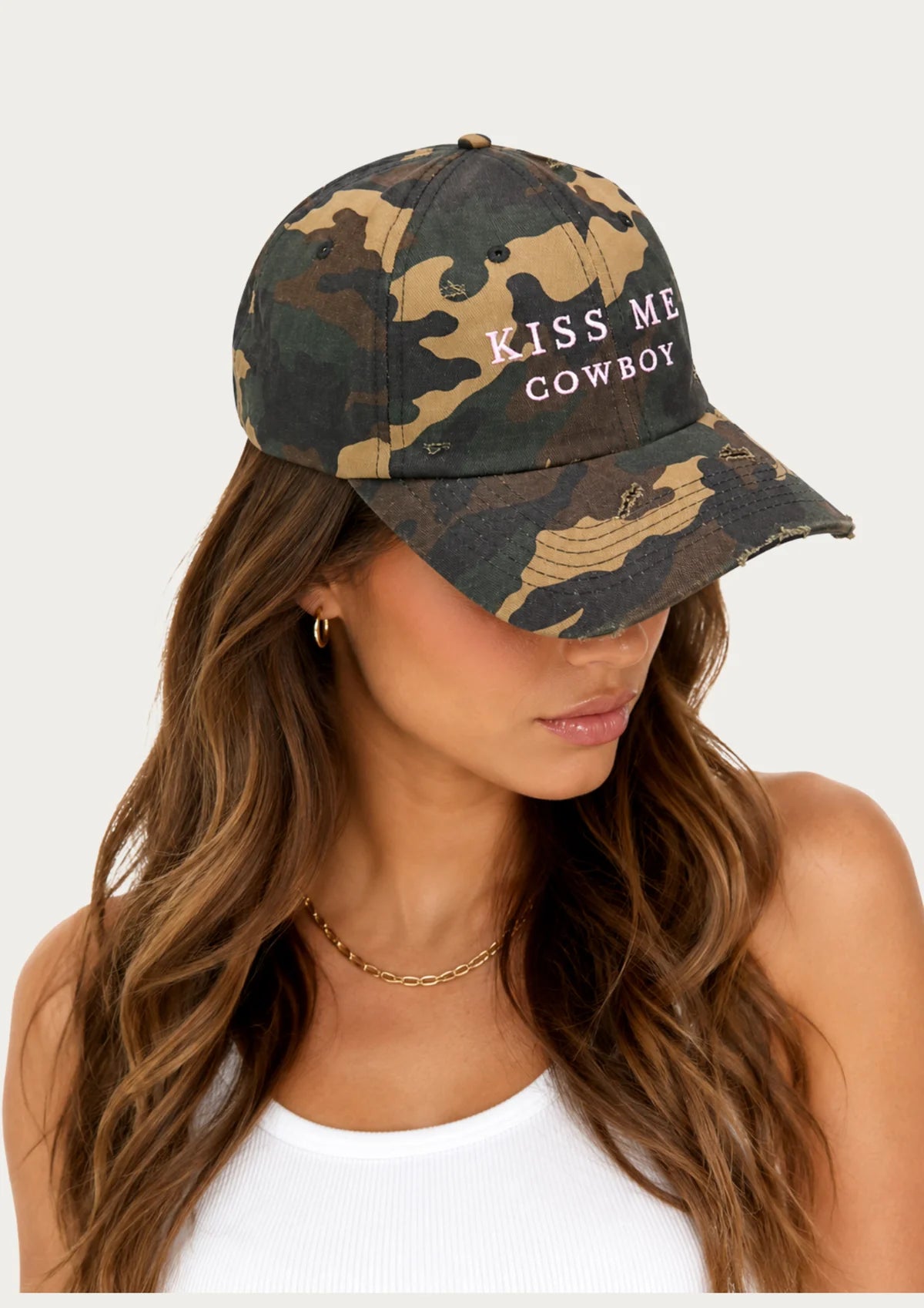 FAR MER Kiss Me Cowboy Cap