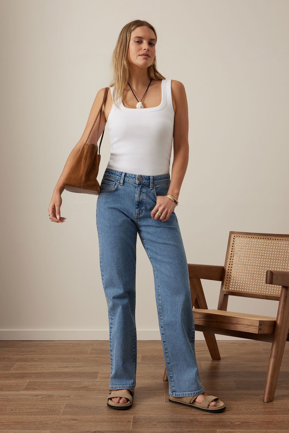 Sydney Straight Leg Jeans | Vintage Blue