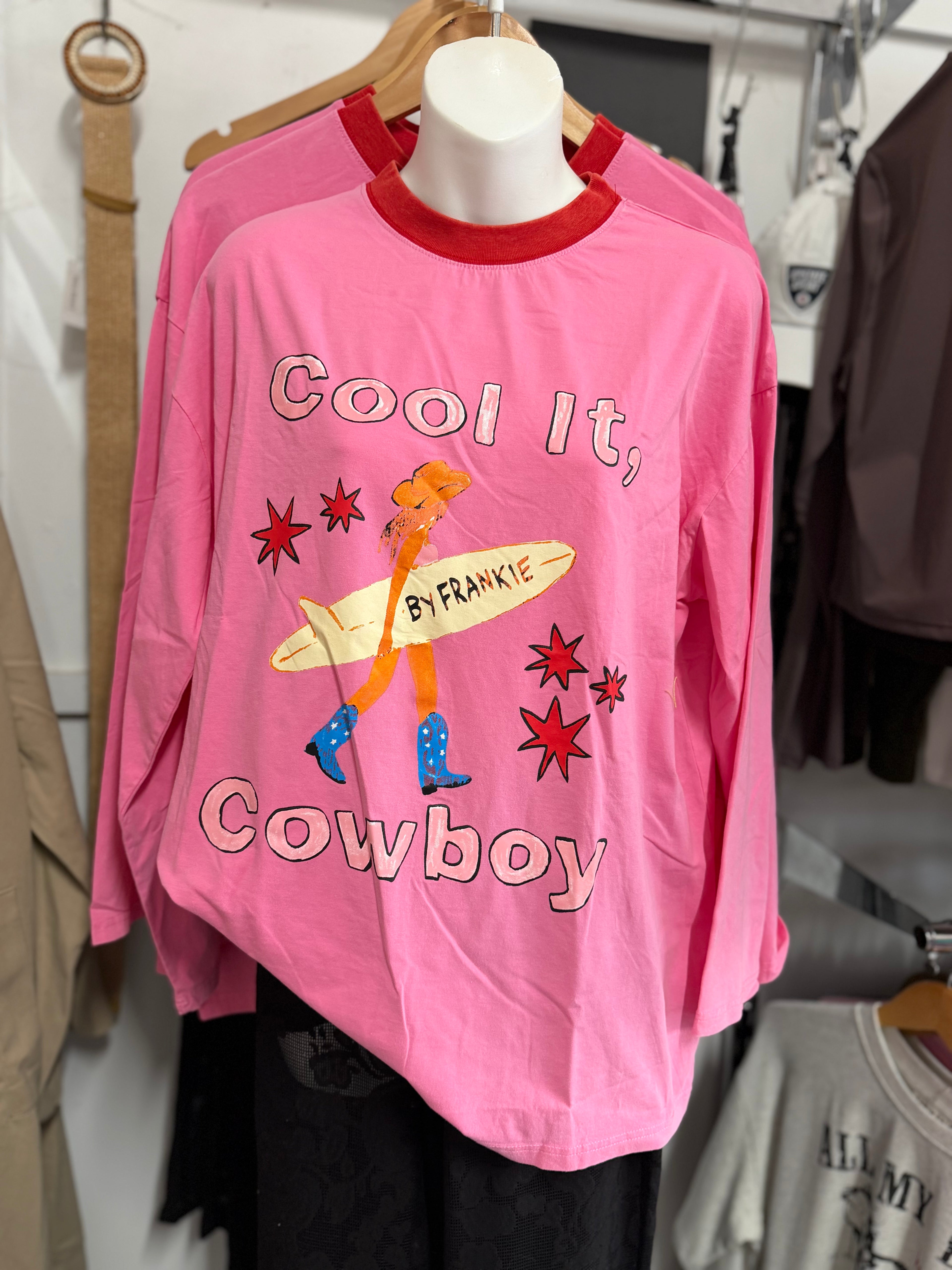 Cool It Cowboy Tee