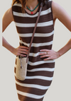 Margot Mesh Knit Tank Midi Dress