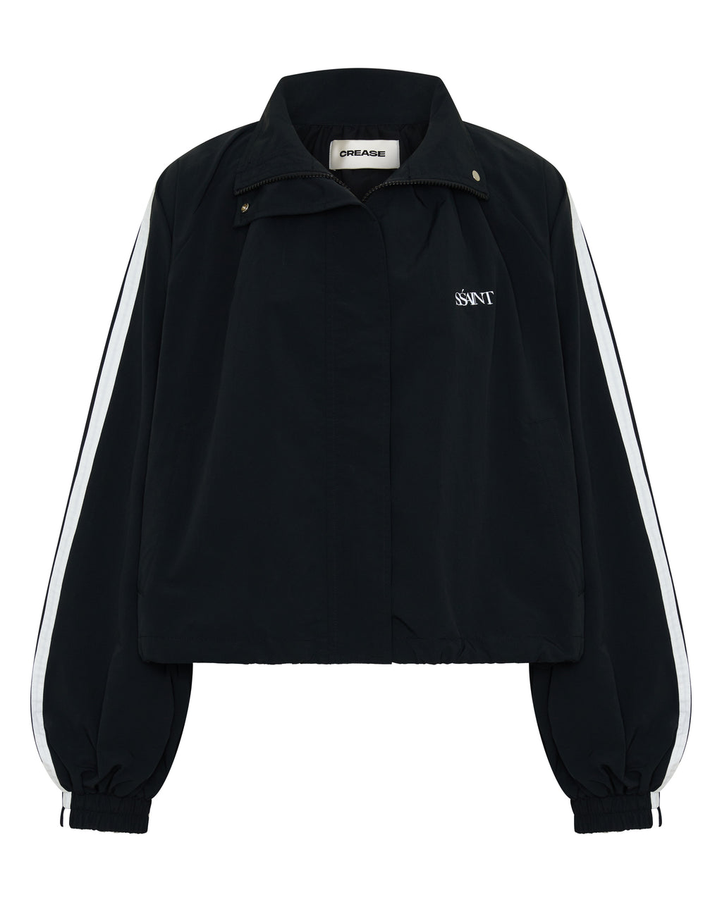 Fight Night Zip Windbreaker | Black