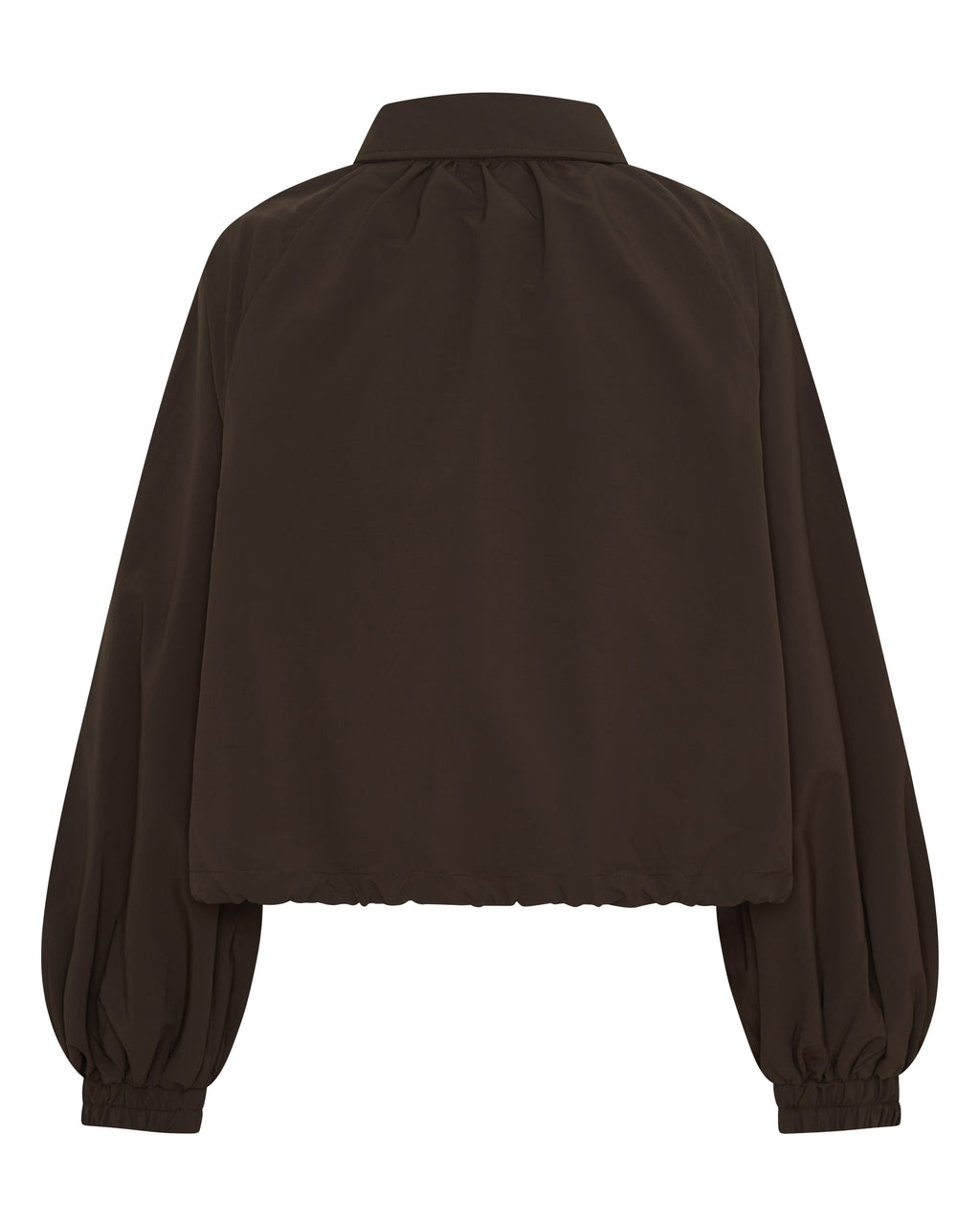 Fight Night Zip Windbreaker | Brown