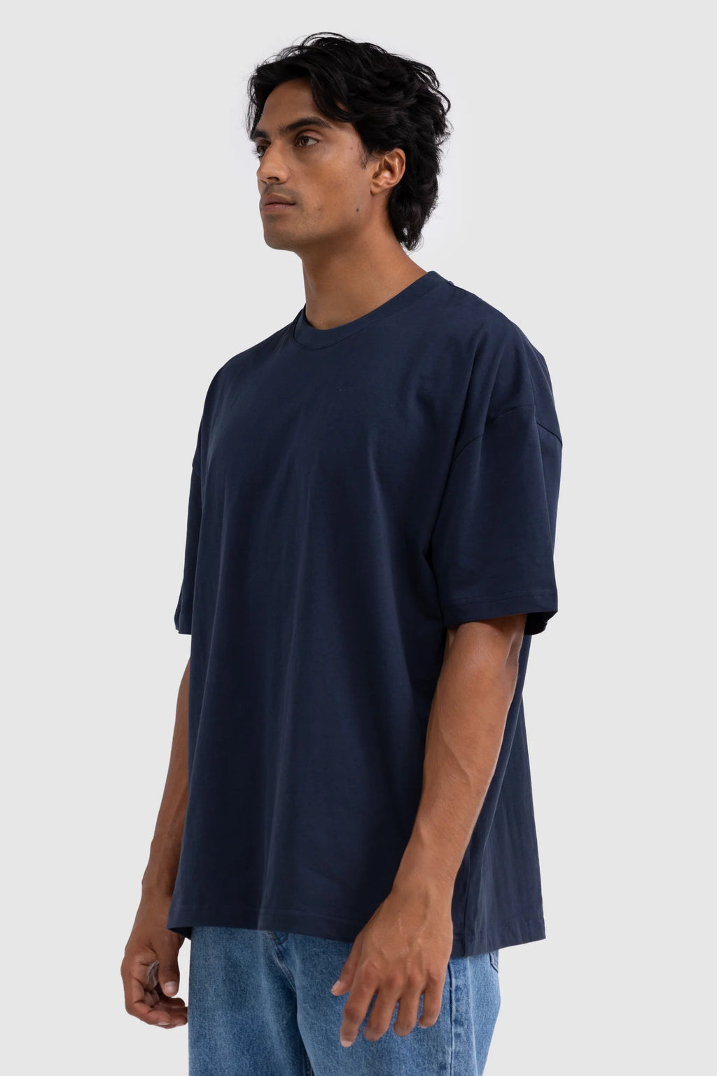 Henderson Box Fit T Shirt | Navy