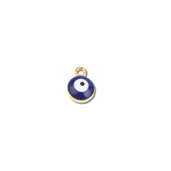 Latch & Lock Charm | Blue Evil Eye