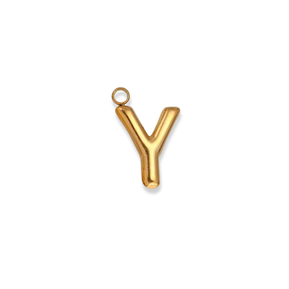 Latch & Lock Charm | Bubble Letter