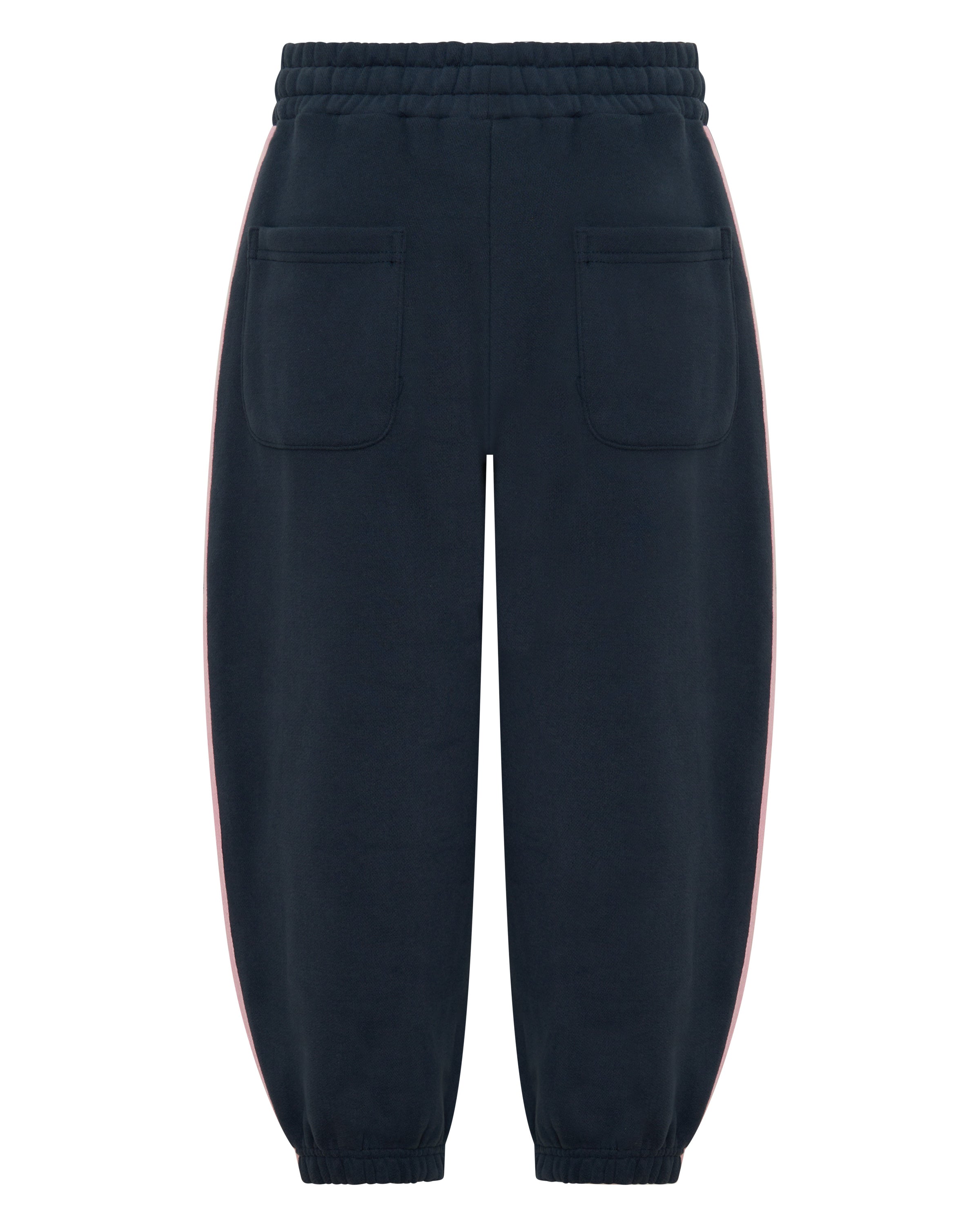 Kids Fleece Trackpant Navy/Pink