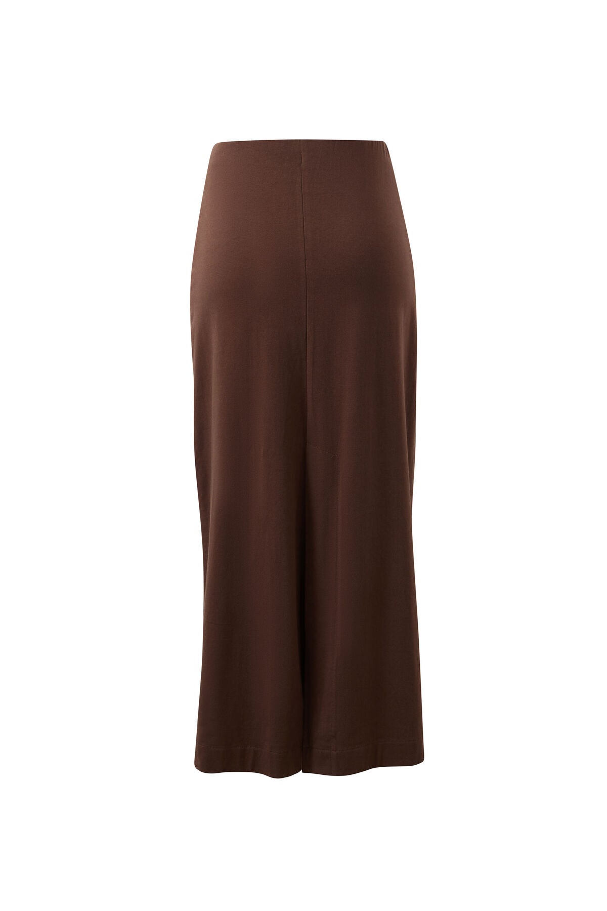 Clara Column Skirt| Chocolate