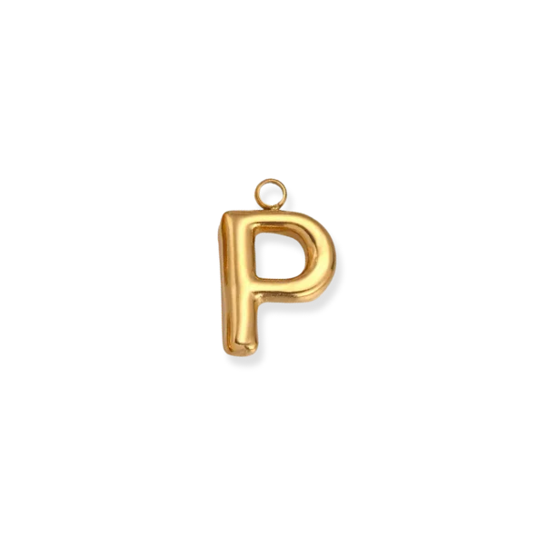 Latch & Lock Charm | Bubble Letter