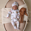 Organic Snuggle Sleepsuit Zip Footie | Farm