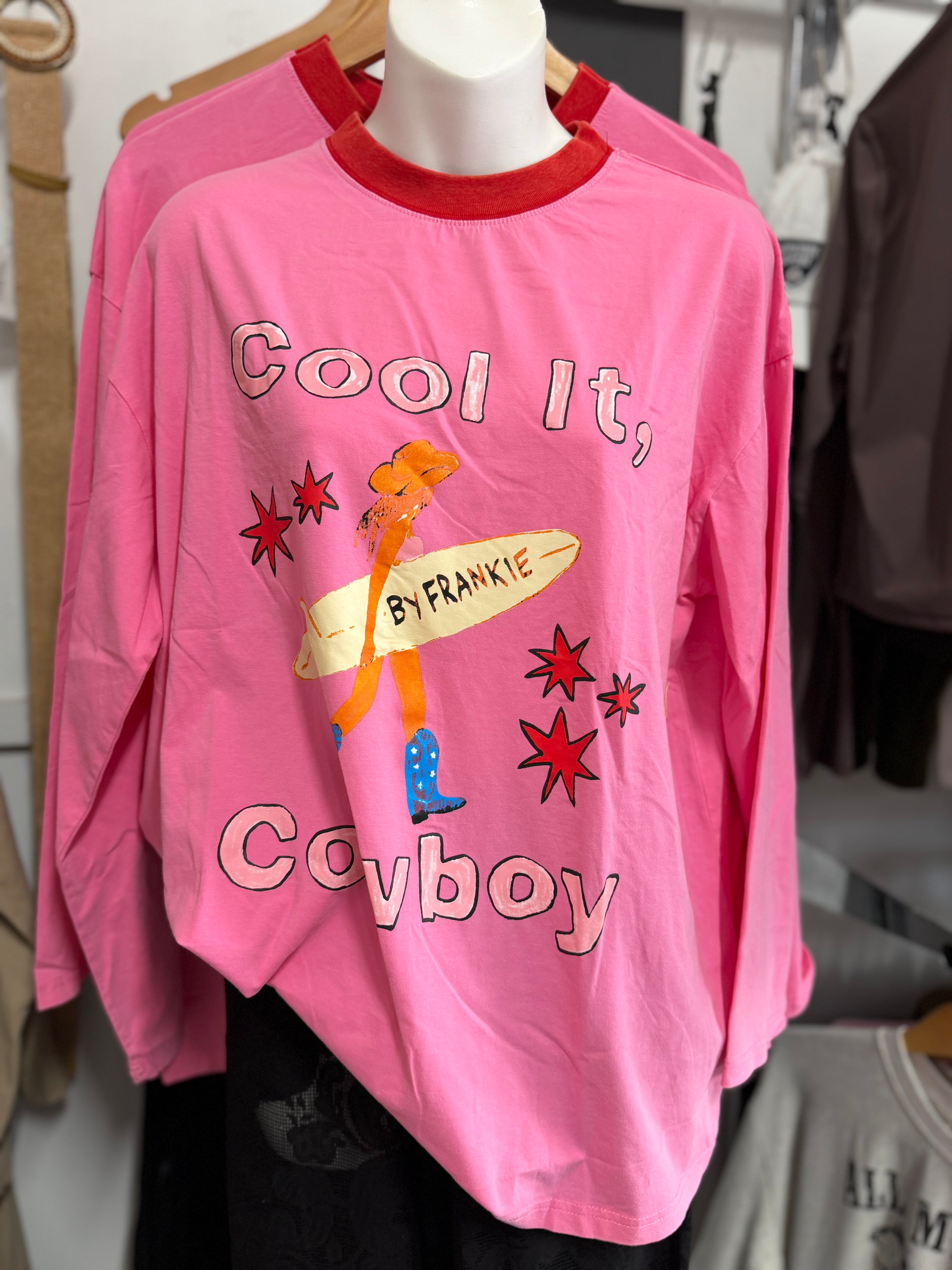 Cool It Cowboy Tee