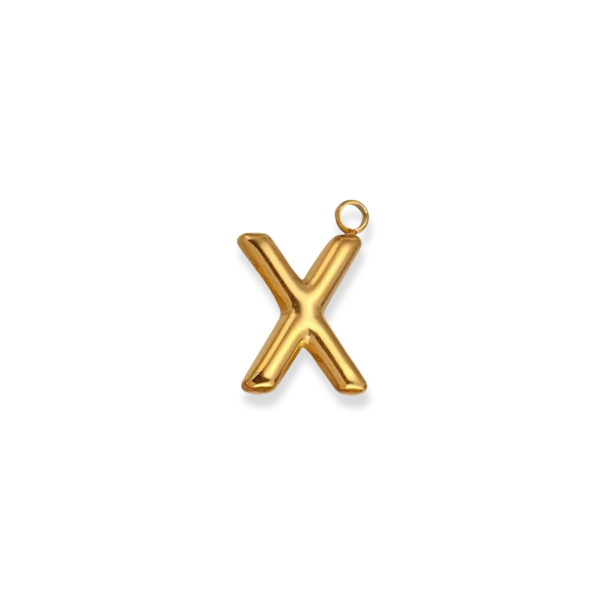 Latch & Lock Charm | Bubble Letter