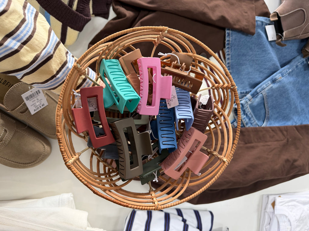 Rectangle Claw Clips