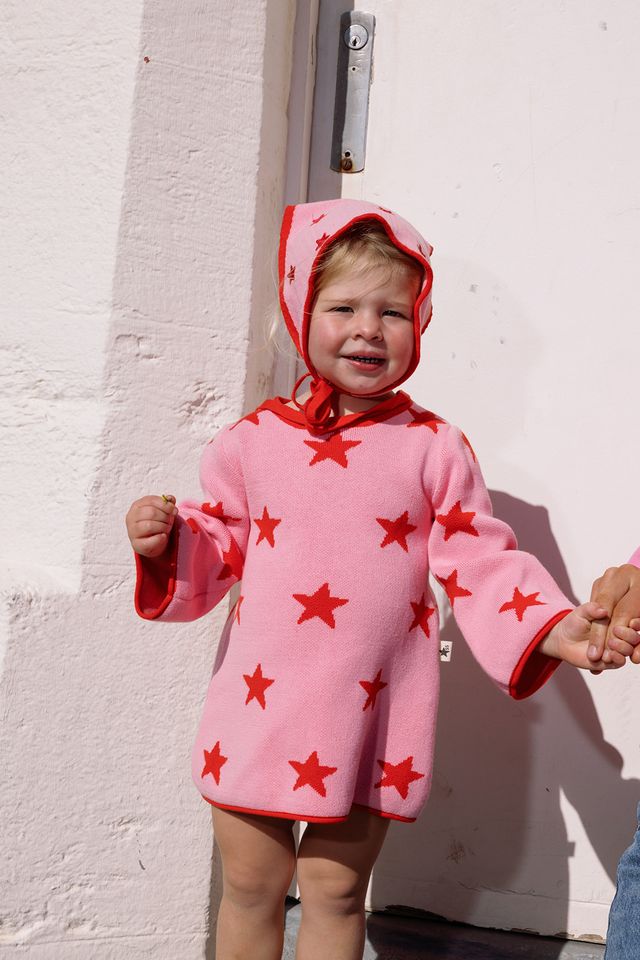 Star Dress | Pink & Red