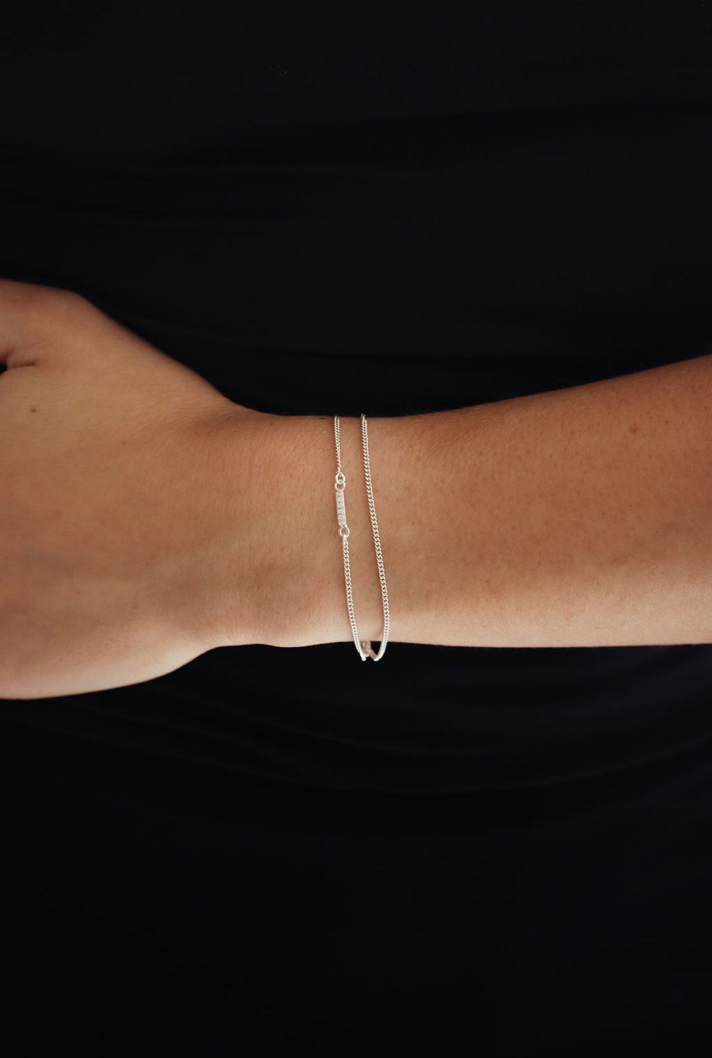 Quadra Wrap Bracelet | Sterling Silver